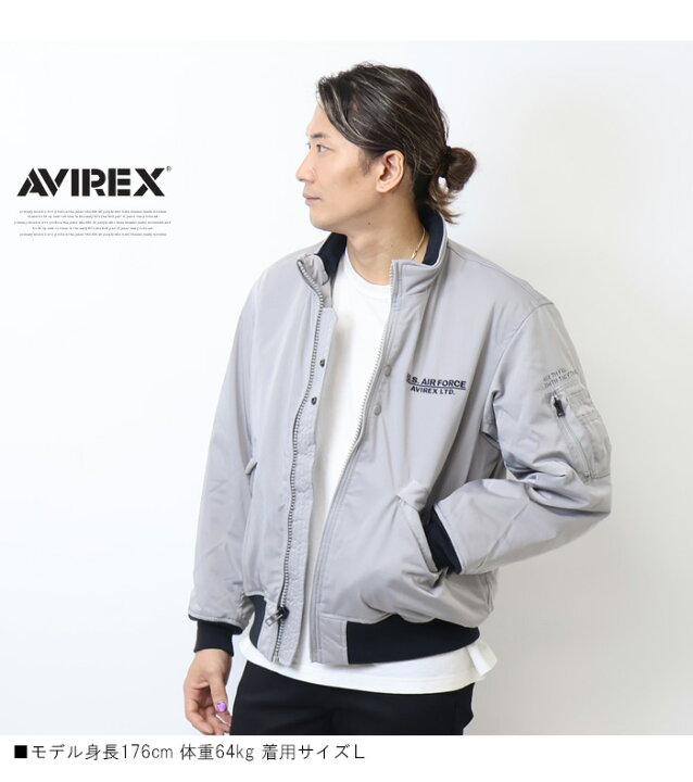 楽天市場】AVIREX アヴィレックス ステンシルジャケット HAT IN THE 
