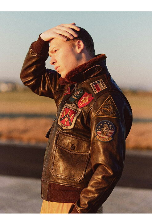 楽天市場】AVIREX アヴィレックス 50周年モデル G-1 TOP GUN トップ  