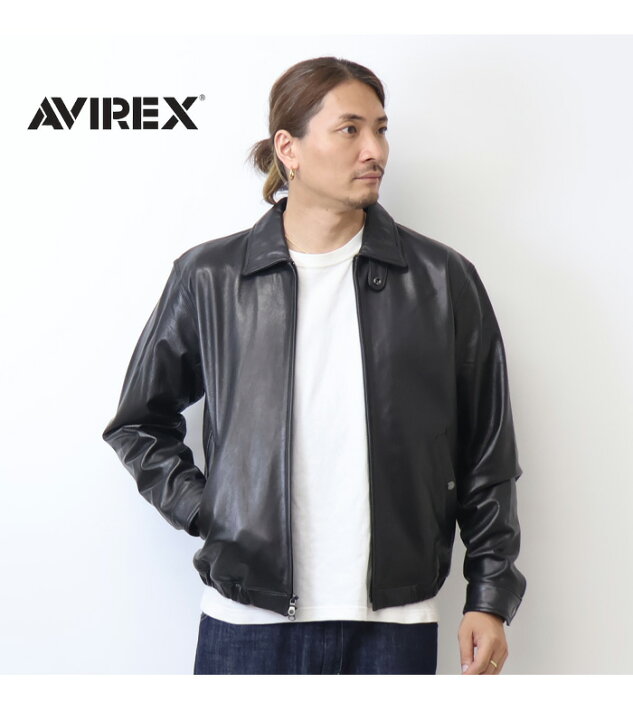楽天市場】AVIREX アヴィレックス ゴート ベジ スイングトップ レザー  