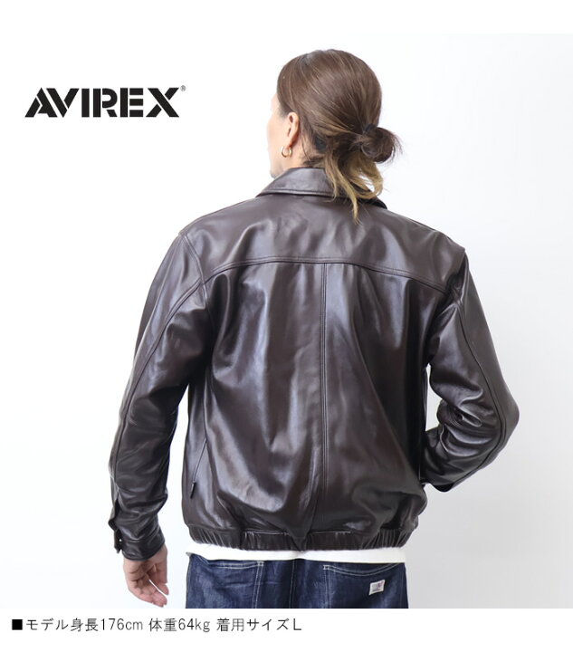 楽天市場】AVIREX アヴィレックス ゴート ベジ スイングトップ レザー 