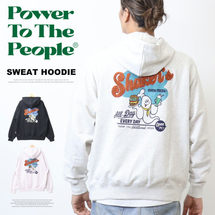 楽天市場】POWER TO THE PEOPLE パワートゥザピープル オバケプリント 