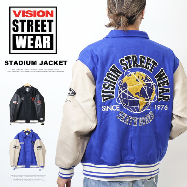 楽天市場】VISION STREET WEAR ビジョンストリートウェアー 襟付き 