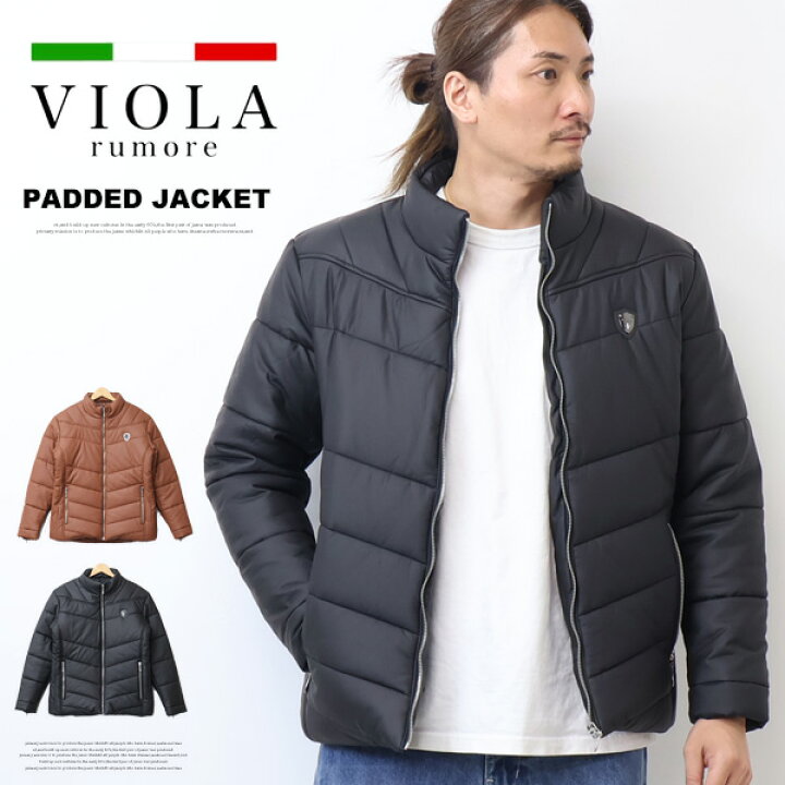 楽天市場】VIOLA rumore ヴィオラ ビオラ PUレザー 中綿ジャケット 
