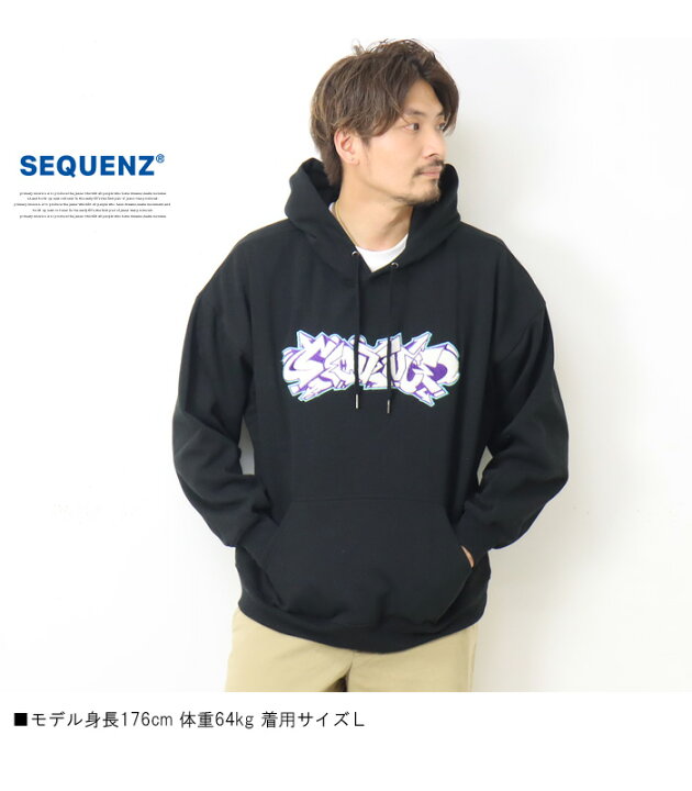 楽天市場】SEQUENZ シークエンズグラフィティロゴ サガラ刺繍 