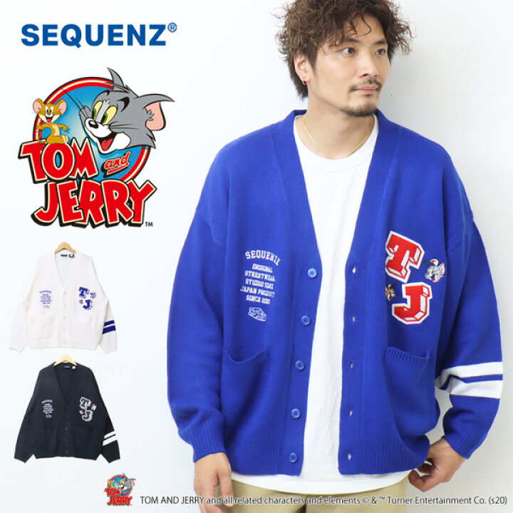楽天市場】SEQUENZ トムとジェリー レタード カーディガン セーター 