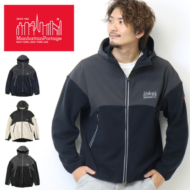 楽天市場】Manhattan Portage マンハッタンポーテージ フリース 
