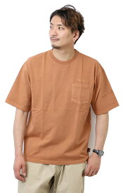 BEN DAVIS ベンデイビス ピグメント加工 胸ポケット Tシャツ 23580016 半袖Tシャツ ビッグシルエット 半T メンズ レディース ユニセックス ベンデビ ゴリラ ビッグT