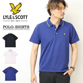 LYLE&SCOTT ライルアンドスコット 襟ライン 半袖ポロシャツ ゴルフ メンズ 3232-0600