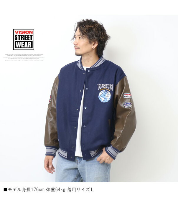 VISION STREET WEAR ビジョンストリートウェアー メルトンPUロゴ 