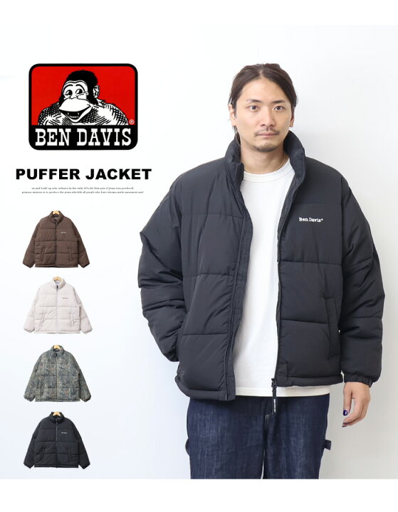 楽天市場】BEN DAVIS ベンデイビス パファージャケット 中綿ジャケット 