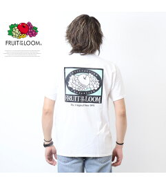 FRUIT OF THE LOOM フルーツオブザルーム バックプリント 半袖Tシャツ メンズ 半T 80460400