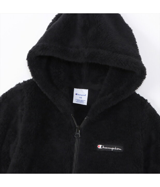 楽天市場】Champion チャンピオン キッズ CK-Y601 ボアフリース ジップ 