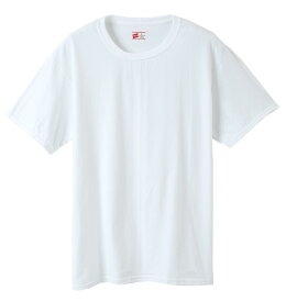 大きいサイズ 3L 4L HANES ヘインズ ビジカジ魂 HM1EN701K 2P クルーネック 半袖Tシャツ 抗菌防臭 綿100% パックTシャツ 半T インナー メンズ 肌着 2枚セット 2枚組