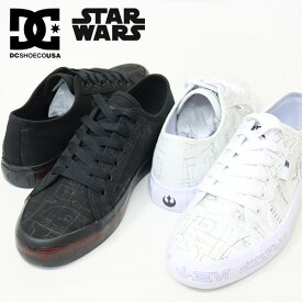 DC SHOES ディーシーシューズ スターウォーズ コラボスニーカー ローカット 総柄 靴 シューズ カジュアル 送料無料 DM222106