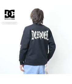 DC SHOES ディーシーシュー ロゴプリント 長袖 Tシャツ ロンT 長T ドロップショルダー ビッグシルエット メンズ ロゴTシャツ 長袖Tシャツ 送料無料 DLT241014