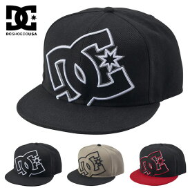 DC SHOES ディーシーシュー ビッグロゴ刺繍 キャップ 帽子 メンズ レディース ユニセックス 送料無料 DCP241212