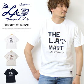 SALE セール THE L.A. MART エルエーマート プリント 半袖 Tシャツ 半T メンズ レディース ユニセックス 122001