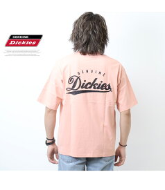 GENUINE Dickies ジェニュイン ディッキーズ 刺繍 プリント 半袖Tシャツ 半T ビッグシルエット オーバーサイズ メンズ 4278-9406