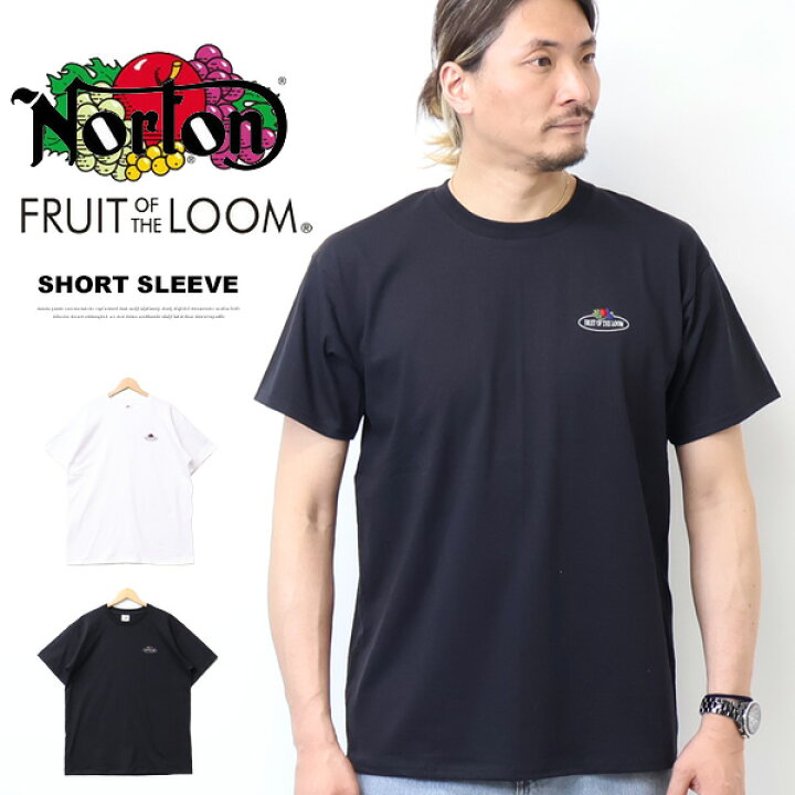 楽天市場】FRUIT OF THE LOOM フルーツオブザルーム ワンポイント刺繍 
