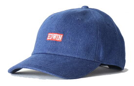 EDWIN エドウィン ロゴ刺繍 ベースボールキャップ 帽子 EW3Q201Z EW3Q202Z EW3K211Z メンズ レディース ユニセックス キャップ ローキャップ