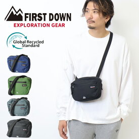 FIRST DOWN EXPLORATION GEAR ファーストダウン 33033 ショルダーバッグ ショルダーポーチ 鞄 カバン かばん メンズ レディース ユニセックス