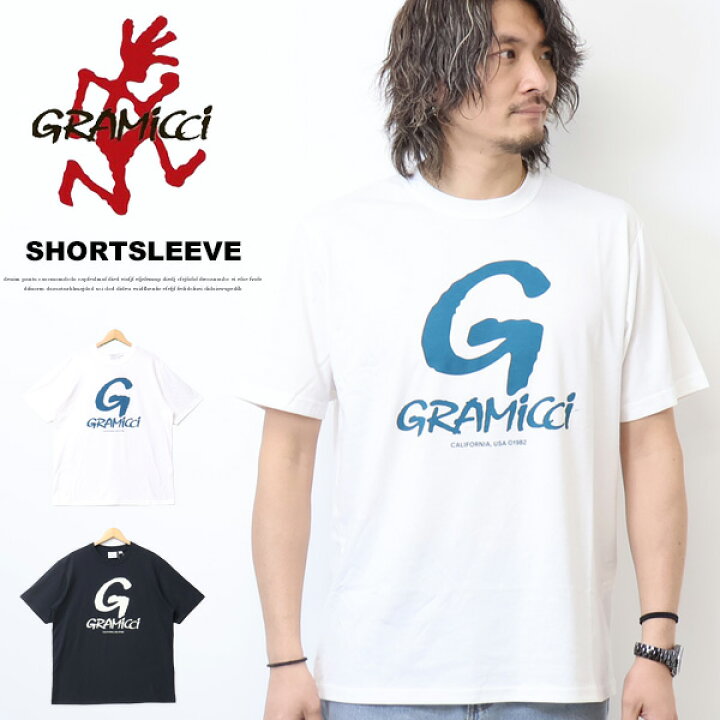 楽天市場】GRAMICCI グラミチ Gロゴ 半袖Tシャツ 半T メンズ 送料無料 