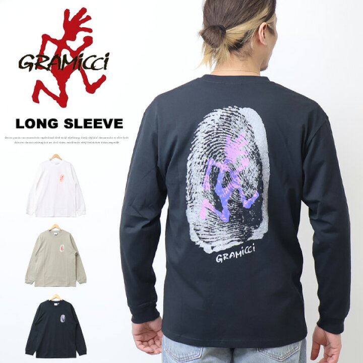 楽天市場】GRAMICCI グラミチ THUMBPRINT 長袖Tシャツ ロンT 長T 
