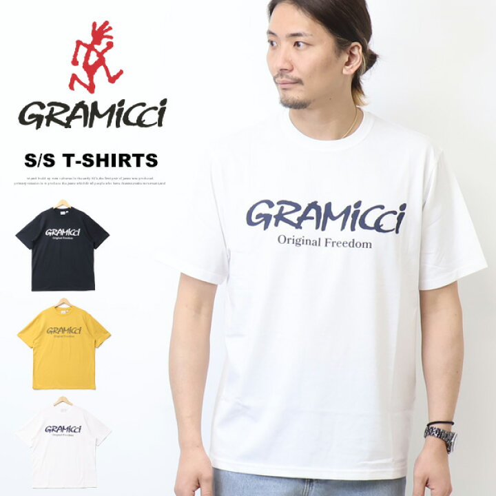 楽天市場】GRAMICCI グラミチ ORIGINAL FREEDOM LOGO 半袖Tシャツ 