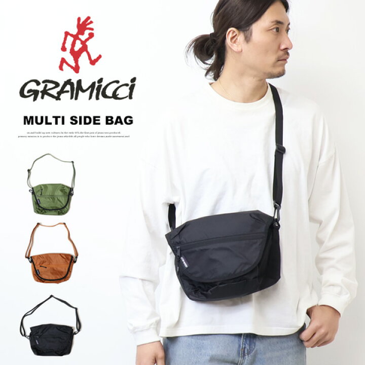 楽天市場】GRAMICCI グラミチ マルチサイドバッグ メッセンジャー 