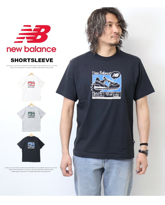 楽天市場】New Balance ニューバランス Ad リラックス プリント 半袖T