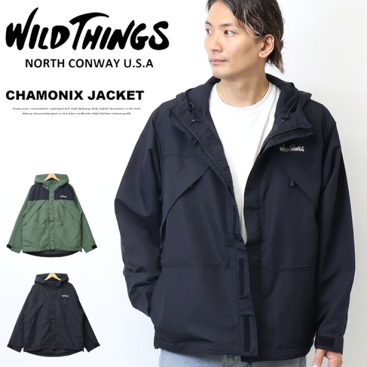 楽天市場】WILD THINGS ワイルドシングス シャモニージャケット メンズ 