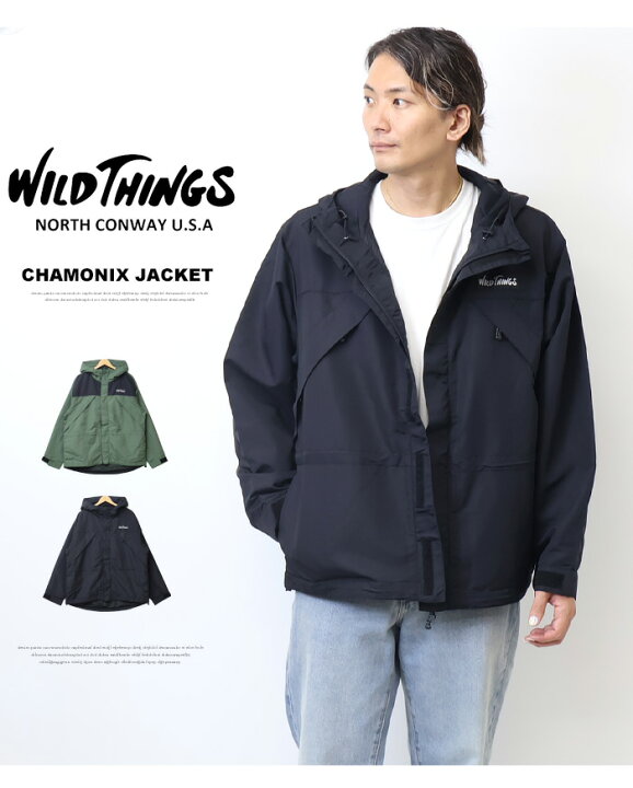 楽天市場】WILD THINGS ワイルドシングス シャモニージャケット メンズ 