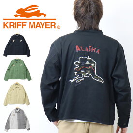 KRIFF MAYER クリフメイヤー 刺繍 スーベニアジャケット ベトジャン ライトアウター ブルゾン メンズ 送料無料 2234003