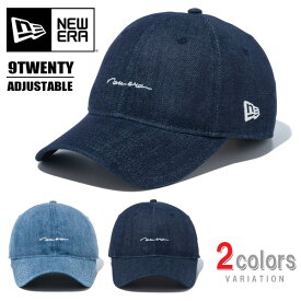 NEW ERA ニューエラ 9TWENTY ローキャップ Denim Handwritten Logo デニム 帽子 メンズ ベースボールキャップ 920 送料無料 14109852 14109851