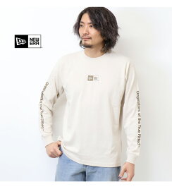 NEW ERA ニューエラ 袖プリント 長袖Tシャツ ロンT メンズ 長T 送料無料 14122012 14122013 14122014