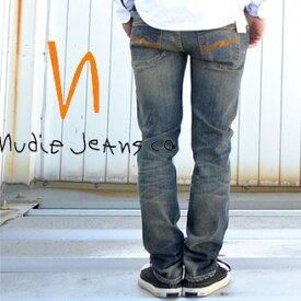 【送料無料】 Nudie Jeans(ヌーディージーンズ) THIN FINN(シンフィン) スキニーストレート 36161-1266-015 GREENISH WORN