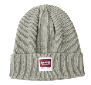 THRASHER �X���b�V���[ ���S �_�u���r�[�j�[ �j�b�g�L���b�v �j�b�g�X �X�q �_�u�����b�` �����Y ���f�B�[�X ���j�Z�b�N�X THR-N03
