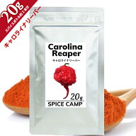 キャロライナリーパー 粉末 20g 激辛 唐辛子 本場アメリカ直輸入 SPICE CAMP 送料無料 スパイスボトル約2…