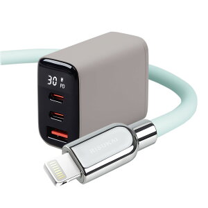 ���ߔM�m�炸�̍����\�I�₦���܂ܔ�����iphone �[�d �Z�b�g iphone 17 �t�� �[�d�� AC �A�_�v�^�[ 3 �|�[�g �[�d�� �V���R�� �P�[�u�� Type-C �}�� �[�d�� �f�[�^�[ �]�� lightning �P�[�u�� android �R��