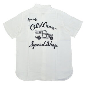 cSTCŶ OLD CROW WHISKEY DELIVERY - S/S SHIRTS (WHITE) I[hNE Xs[hVbv  [NVc /SPEED SHOP/Xs[hVbv/GLADHANDyGANGSTERVILLE/MOX^[r/WEIRDO/EBA[h