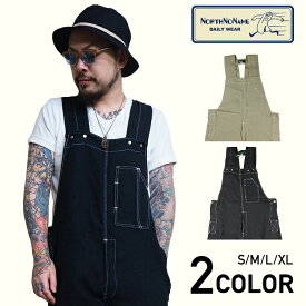 残りSサイズのみ ノースノーネーム リネン オーバーオール NORTH NO NAME 30’s TYPE LINEN OVER ALL