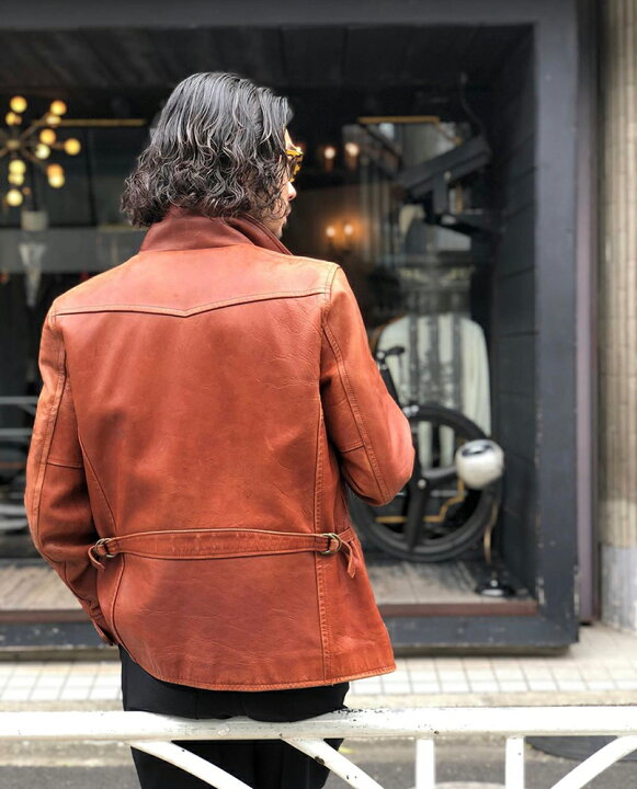 楽天市場 ギャングスタービル ホースハイド カーコート レザージャケット メンズ アウター 本革 日本製 革ジャン Gangsterville 30 S Car Coat Horse Hide Gladhand グラッドハンド Weirdo ウィアード Old Crow オールドクロウ ブランド Rezar