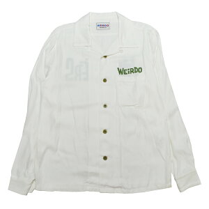 cSTCŶ WEIRDO MONSTERS - L/S SHIRTS (WHITE) EBA[h [ I[vJ[ Vc/J݃Vc/GLADHAND/Obhnh/GANGSTERVILLE/MOX^[r/OLD CROW/I[hNE