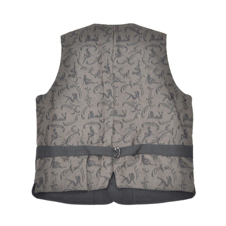 楽天市場】残りSサイズのみ GANGSTERVILLE SPEAKEASY - VEST (BROWN 