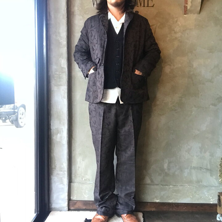 楽天市場】残りSサイズのみ GANGSTERVILLE SPEAKEASY - VEST (BROWN  