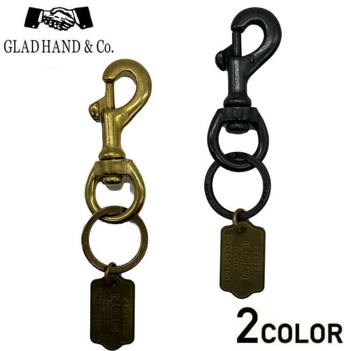 楽天市場】グラッドハンド キーホルダー GLAD HAND SWIVEL SNAP KEY 