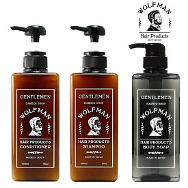 グラッドハンド ウルフマン バーバー シャンプー コンディショナー ボディソープ GLADHAND WOLFMAN SHAMPOO CONDITIONER BODY SOAP GANGSTERVILLE ギャングスタービル WEIRDO ウィアード OLD CROW オールドクロウ