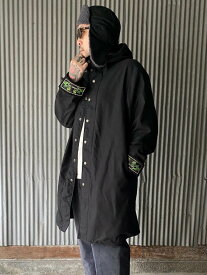 残りM・Lサイズのみ ノースノーネーム ライナーコート (ブラック) メンズ NORTH NO NAME 47 LINER COAT (BLACK)