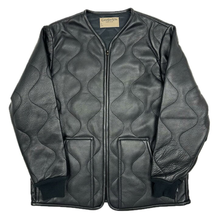 楽天市場】残りMサイズのみ ギャングスタービル レザー キルティング  