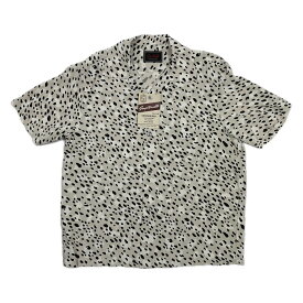 残りXLサイズのみ ギャングスタービル レオパード オープンカラー 半袖シャツ メンズ 開襟シャツ GANGSTERVILLE RISE ABOVE - S/S SHIRTS GLADHAND グラッドハンド WEIRDO ウィアード OLD CROW オールドクロウ